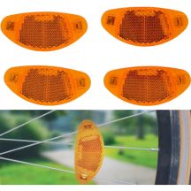 DUNLOP WHEEL SPOKE REFLECTORS 4 PCS