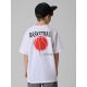 2. Boy's loose T-shirt with print 4F 4FJRSS26TTSHM3835-10S
