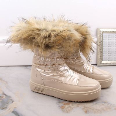 4. Big Star W INT1924B platform snow boots with fur, beige