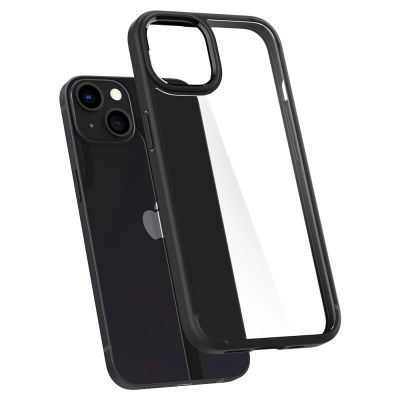 5. Spigen Ultra Hybrid iPhone 13 Case - Matte Black
