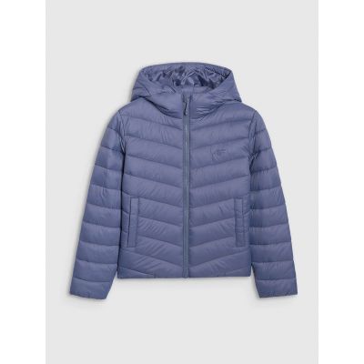 6. Boy's down jacket with synthetic filling 4F 4FJRAW25TDJAM0819-32S