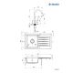 2. Deante Zorba ZQZV2113 sink with tap
