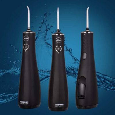 5. ELDOM IRRIGATOR RY200C 230 ML CORDLESS, WORKING TIME 60 MIN. CHARGING TIME APPROX. 6 HOURS, TRAVEL CASE, USB CABLE, IPX7 BLACK