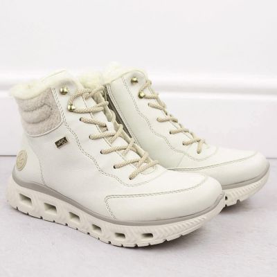 2. Rieker W RKR720 insulated sports boots, white