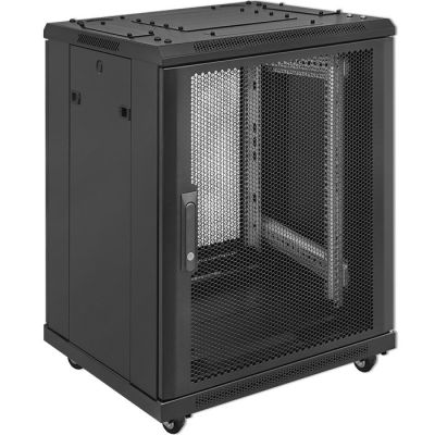 5. QOLTEC RACK CABINET 19" | 15U | 600X855X600 | PERFORATED DOORS