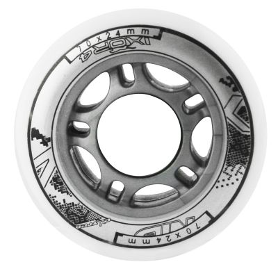 17. PU 70x24 82A WHITE WHEELS (4 pcs.) NILS EXTREME