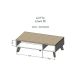 2. LOTTA 110 wotan coffee table + matt black