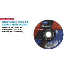 NORTON DISC.STARLINE 125 x 6.4 A24Q-BF27 FOR METAL /25 pcs.