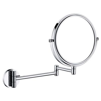 Cosmetic mirror on a movable arm - double-sided
