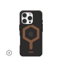 UAG Plyo Magsafe - protective case for iPhone 16 Pro compatible with MagSafe (black/bronze)
