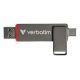 11. Verbatim Dual QuickStick USB Flash Drive 512GB USB Type-A / USB Type-C 3.2 Gen 1 (3.1 Gen 1) Grey