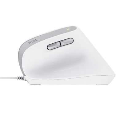 2. Trust BAYO II ERGONOMIC White Mouse