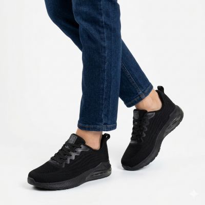 5. Black men's sports shoes Big Star TT174145