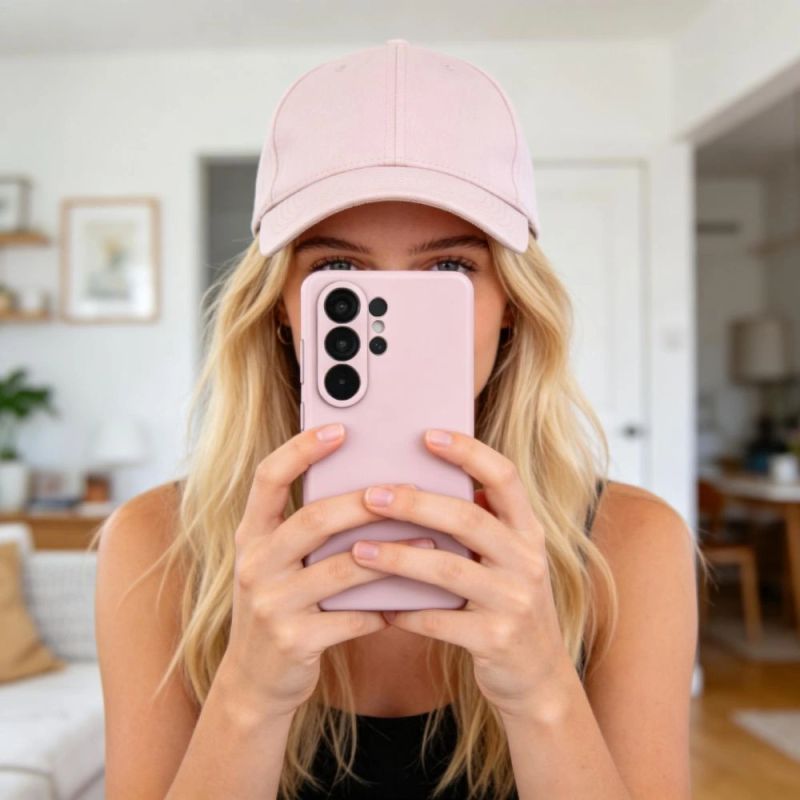 7. Tech-Protect Silicone MagSafe Case for Samsung Galaxy S26 Ultra - Pink