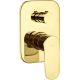 Concealed shower tap with shower diverter