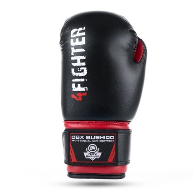 42. 6oz Boxing Gloves for Kids - 4Fighter Red
