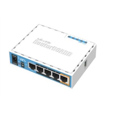5. WiFi 5 router Mikrotik hAP ac lite (RB952Ui-5ac2nD) 2.4GHz(2x2)/5GHz(1x1) 5p