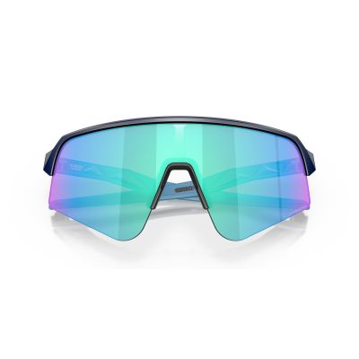 4. Oakley Sutro Lite Sweep Cycling Glasses - Matte Navy/Prizm Sapphire