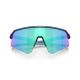 4. Oakley Sutro Lite Sweep Cycling Glasses - Matte Navy/Prizm Sapphire
