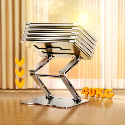 13. Wozinsky WRS-CPY75DSS Aluminum Laptop and Tablet Stand + Free Smartphone Stand - Silver