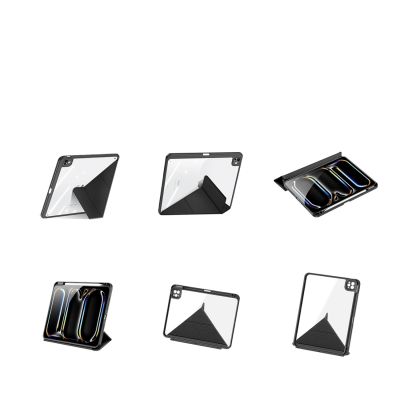 5. Dux Ducis Magi Case for iPad Pro 11" (2024/2025) with Stand - Black