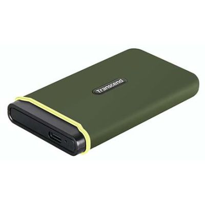 2. Transcend ESD380C 500GB USB Type-C USB 3.2 Gen 2x2 Green