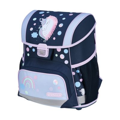 3. Herlitz Basic Loop Plus School Bag Unicorn Dreams