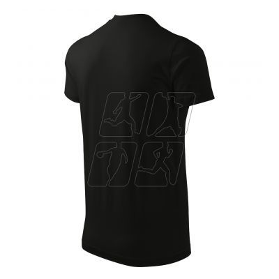 3. Mafini Heavy V-neck T-shirt MLI-11101 black