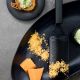 3. Microplane 43004 Hand Grater/Spiralizer Flat Grater Black