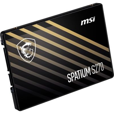 2. MSI SPATIUM S270 SATA 2.5" 480GB SSD