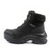 2. Lee Cooper women's winter hiking sports shoes, insulated, black, lace-up