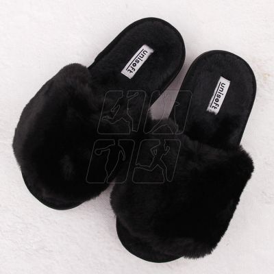 3. Unisoft 6644 W EVE462A fur slippers