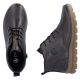6. Women's leather ankle boots, insulated, brown, Rieker Z0022-25