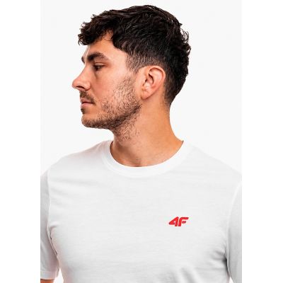 6. Men's cotton T-shirt 4F 4FWSS26TTSHM4484-10S