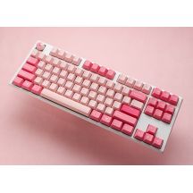 Ducky One 3 TKL Gossamer Pink Gaming Keyboard USB US English Pink, White
