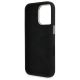 7. Guess Silicone Script Metal Logo & Frame Case for iPhone 16 Pro Max - Black