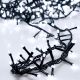 3. CHRISTMAS TREE LIGHTS BATTERY-OPERATED LIGHT CHAIN 192 LED TIMER COOL WHITE