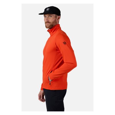 3. ROSSIGNOL Mid Layer Thin Men's Sweatshirt Orange