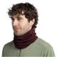 BUFF MERINO HEAVYWEIGHT NECK WARMER SOLID GARNET bandana one size