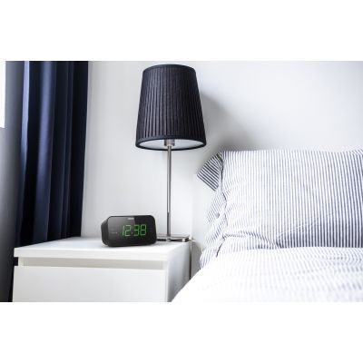 9. Philips TAR3306/12 Alarm Clock Digital Alarm Clock Black