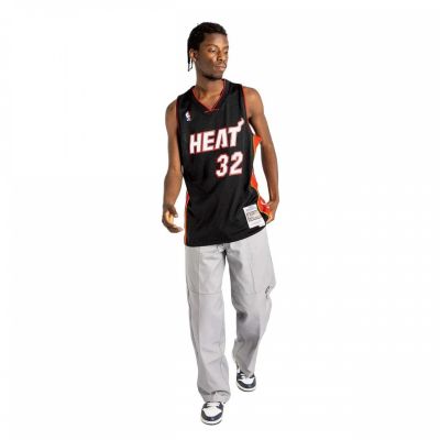 3. Mitchell &Ness NBA Swingman Miami Heat Shaquille O`Neal T-shirt M SMJYAC18017-MHEBLCK05SON