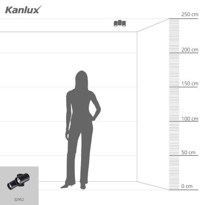 8. Kanlux SA 32952 GU10 ceiling light
