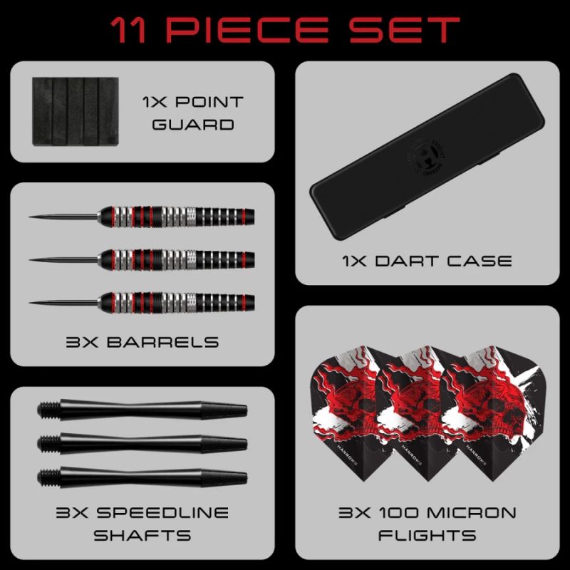 4. Harrows HEAVY METAL steeltip darts
