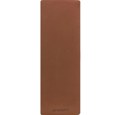 9. YOGA AND FITNESS MAT TPE ANTI-SLIP BROWN ENERO FIT