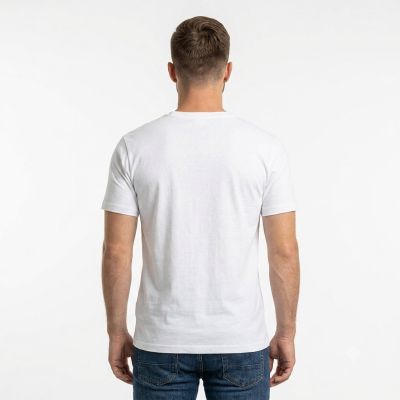 4. Wood Wood Ace T-shirt White/Green Print - 10135701-2222-18