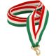 6. Ribbon 22 mm - red, white, and green