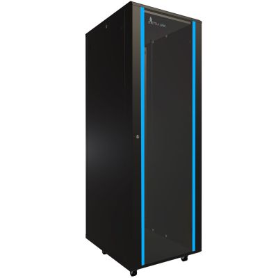 12. Extralink 37U 600x800 Black | Rack | Floor-standing