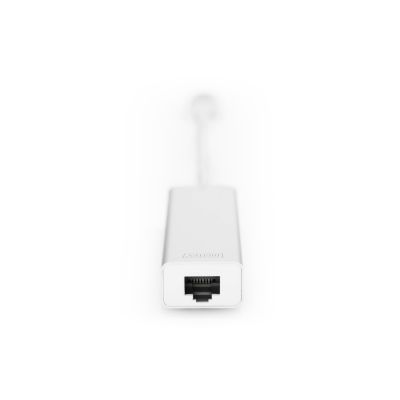 HUB 3-port USB 3.0 SuperSpeed with LANGigabit LAN adapter, aluminum