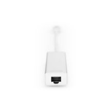 HUB 3-port USB 3.0 SuperSpeed with LANGigabit LAN adapter, aluminum