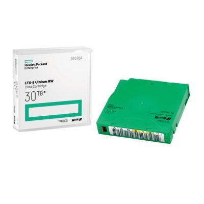 4. HPE LTO-8 Ultrium 30TB RW Data Cartridge Blank Data Tape 12TB 1.26cm
